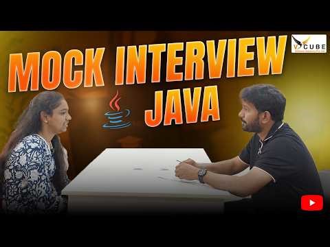Java Full Stack Mock Interview | Technical Round Practice | Freshers |‪@VCUBESoftwareSolutions‬