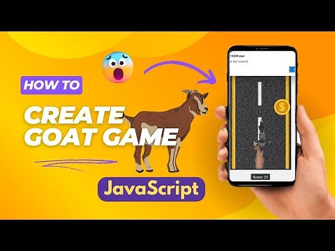 Build a Fun 🐐 Goat Game with HTML, CSS & JavaScript – Full Tutorial!