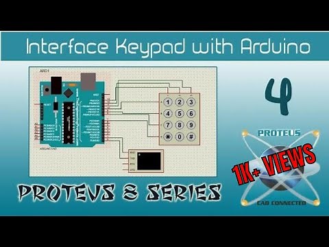 Proteus Simulation of Arduino and Keypad