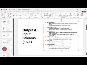 Java Input and Output | Streams, File Handling, and Output Formatting
