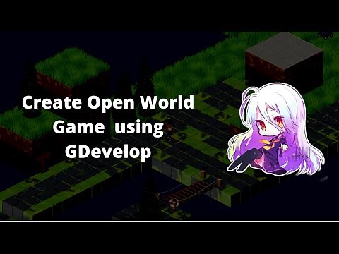 How To Make Open World Game using Gdevelop | Game Intro