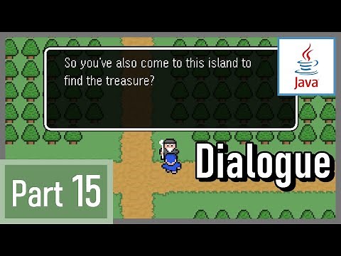 Dialogues - How to Make a 2D Game in Java #15