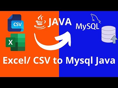 Insert Excel/CSV data into MySql database || JDBC batch to insert csv file into database using Java