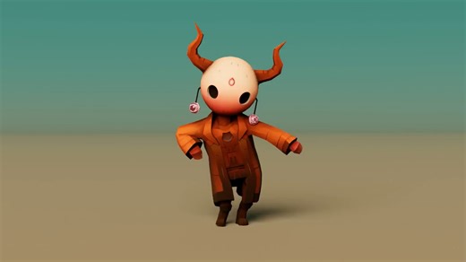 Alien Character Dance