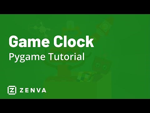 PYGAME TUTORIAL - Game Clock