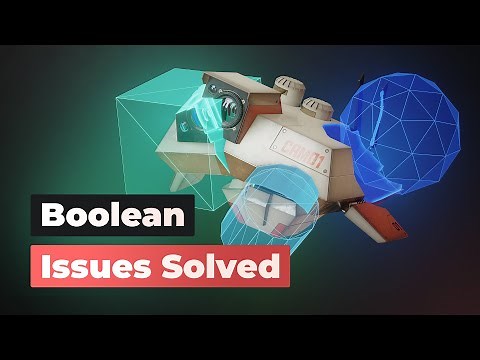 7 Boolean Issues in Blender (And How to Fix Them) #b3d #tutorial