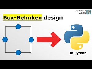 How to create a Box-Behnken design with Python