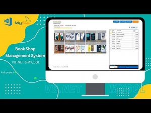 Book Shop Management System into VB.NET using My_Sql Database | Step by Step | VB.NET Projects
