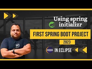 How To CREATE Spring Boot REST API Project USING spring initializer & IMPORT In ECLIPSE [2023] 👨‍💻