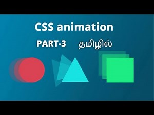 CSS Animation Tutorial For Beginners In Tamil | Part 3 | @Keyframes | #cssanimation #keyframes #css