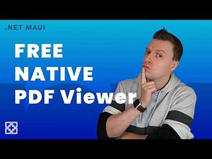 This Free PDF Viewer for .NET MAUI Beats Every WebView Solution