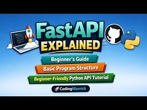 ⚡2. FastAPI Explained: Beginner’s Guide to Program Structure | Beginner-Friendly Python API Tutorial
