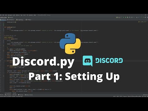 Set up your own discord.py game bot using Python!