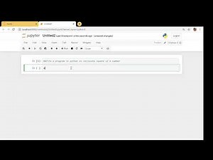 Square of a number ( Python )