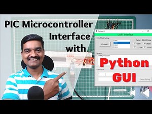 Interface Python Tkinter GUI With PIC Microcontroller