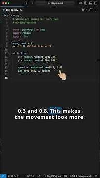 MOUSE MOVING Bot In Python!! 10k Special