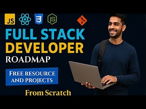 Full Stack Web Developer Roadmap 2026 | Learn Frontend, Backend, GitHub, Docker & Cloud