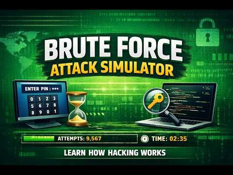 How Brute Force Password Attacks Actually Work | Python Demo