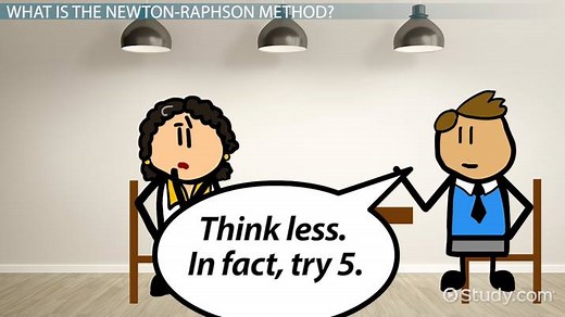 Newton-Raphson Method for Nonlinear Systems of Equations