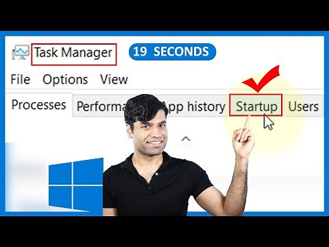 Startup tab not showing in Task Manager Windows