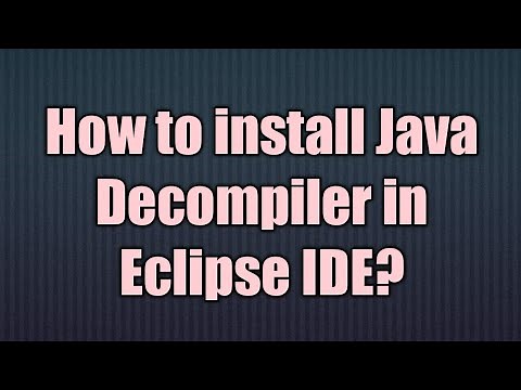How to install Java Decompiler in Eclipse IDE