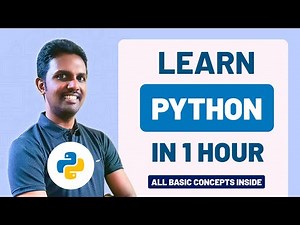 Python Crash Course in Tamil (2025) | Learn Python in 1 Hour