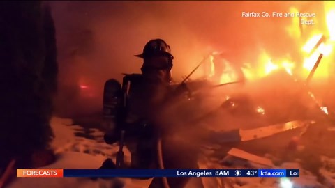 House explosion in Virginia: Body camera footage