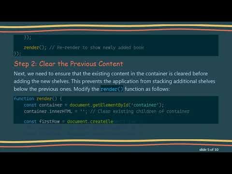 Fixing the Issue of Adding New Books in Your JavaScript Application