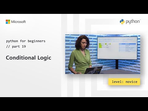Conditional Logic | Python for Beginners [19 of 44]