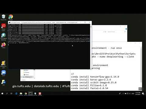 Deep Learning in ArcGIS Pro Part 1 - Getting the Deep Learning Framework set up in Python