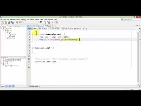 HTML5, CSS3, and Java Script with Netbean IDE 8