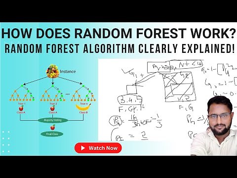 complete random forest algorithm explained with dataset .maths Behind Random Forest Explained ,ML