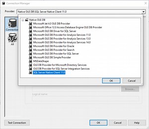 SSIS Connection Managers: OLE DB vs ODBC vs ADO.NET
