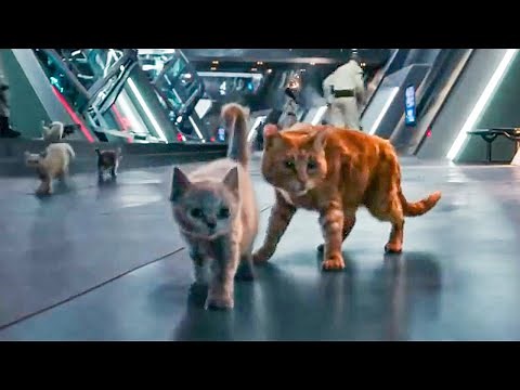 “Let The Flerkens Eat You” - THE MARVELS Movie Clip (2023)