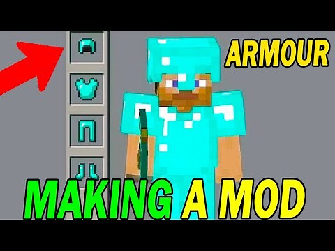 Minecraft: How To Make A Mod With MCreator (Without Coding) ARMOUR Tutorial