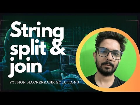HackerRank String Split and Join Python Solution Tutorial