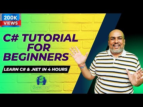 C# Tutorial for Beginners | C# Step by Step Tutorial | Learn CSharp from Scratch | C# Programming