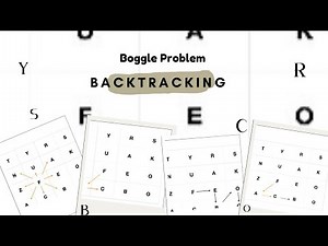 Unlocking the Boggle Problem: Mastering Backtracking in Java!”