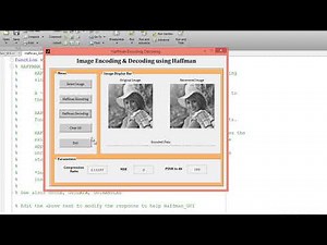 Image Compression using Huffman coding MATLAB Source code