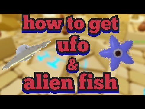 how to get the ufo and alien fish | Fishing Simulator/Frontier | Roblox