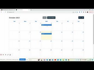 Customized FullCalendar in Reactjs