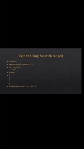 For Loop in Python with Range Sequence | Aga Khan Board | AKUEB | CS Knowledge