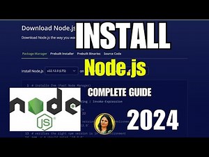 How to install Node.js in Windows 10/11 [2024 Update] | Download & Run Node.js in Easy Steps 🚀