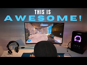 Alienware 32 4K QD-OLED Gaming Monitor HANDS-ON: The BEST gaming monitor?!