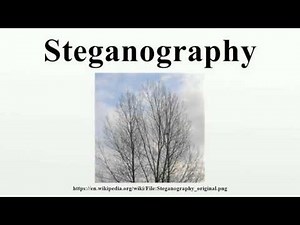 Steganography