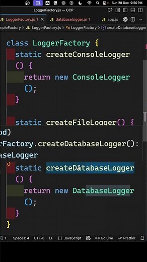 Static Factory Method vs Simple Factory | JavaScript