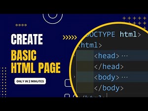 Your first html program in notepad | How to Create a Simple HTML Page | html with notepad