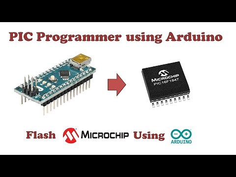 How to Build PIC programmer using Arduino updated