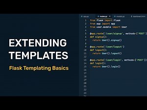 Flask Templating Basics - Extending Templates
