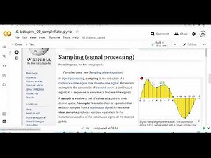 03a Sampling - DSP Theory: Basics of Digital Audio Signal Processing and Machine Learning for Audio